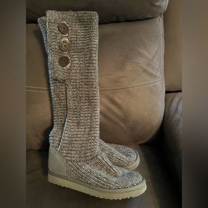 UGG Classic cardy knit boot